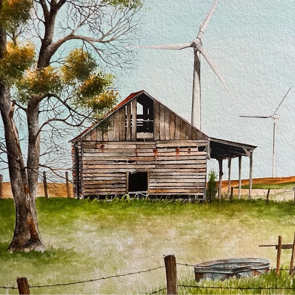 “Winds of Change” watercolor print. - Picture 2 of 2